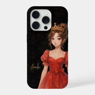 Custom name elegent queen phonecase iPhone 15 pro case