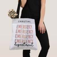 Custom Name Emergency Department ER Nurse ER Tech