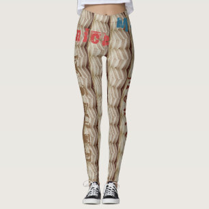 Custom Name Exercise Leggings