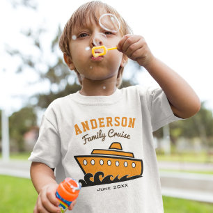 Custom Name Family Cruise Vacation T-Shirt
