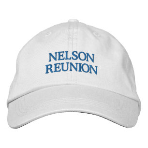 Custom Name Family Reunion Monogrammed Embroidered Hat