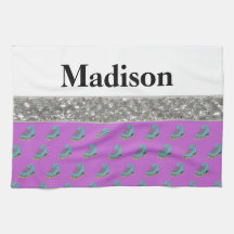 Custom Name Figure Skating Wipe Towel