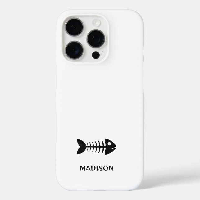 Custom Name Fish Case-Mate iPhone Case (Back)