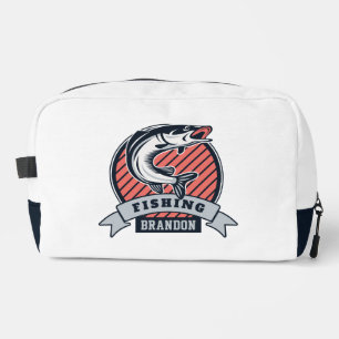 Custom Name FISHING Dopp Kit