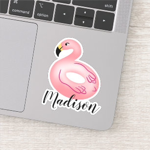 Custom Name Flamingo Pool Float