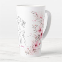 Custom Name Floral Couple 'Love You Always' Mug