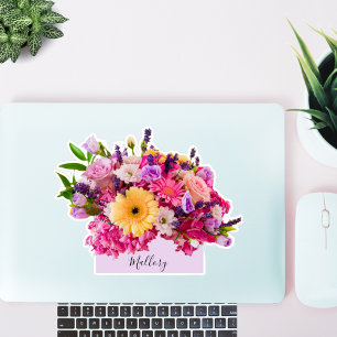 Custom Name Floral Watercolor Beauty