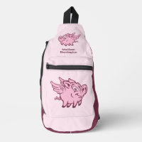 Custom Name Flying Pigs