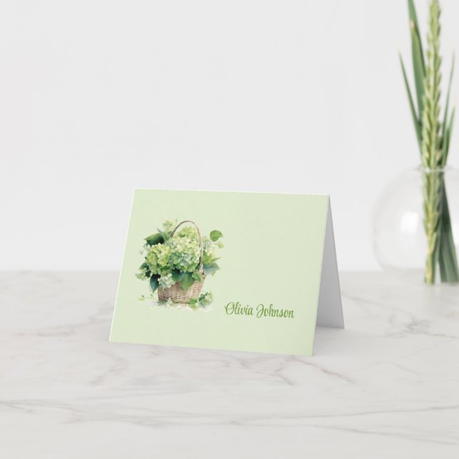 Custom Name Folded Note Cards (Front)