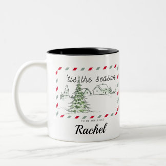 Custom Name Funny Christmas Coffee Mug