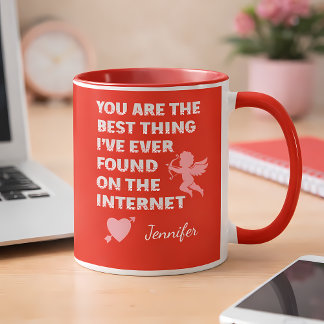 Custom Name | Funny Dating Valentine Day Gift Mug