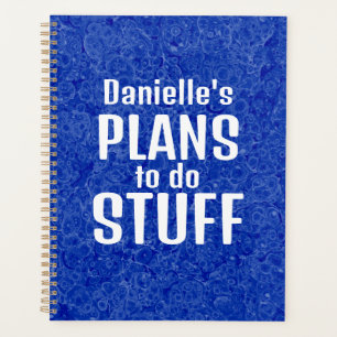 Custom Name Funny Planner