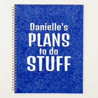 Custom Name Funny Planner