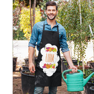 Custom Name Garden Apron