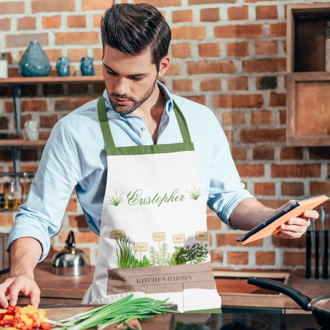 Custom Name Garden Apron (Creator Uploaded)