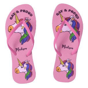 Custom Name Gay Unicorn Thongs