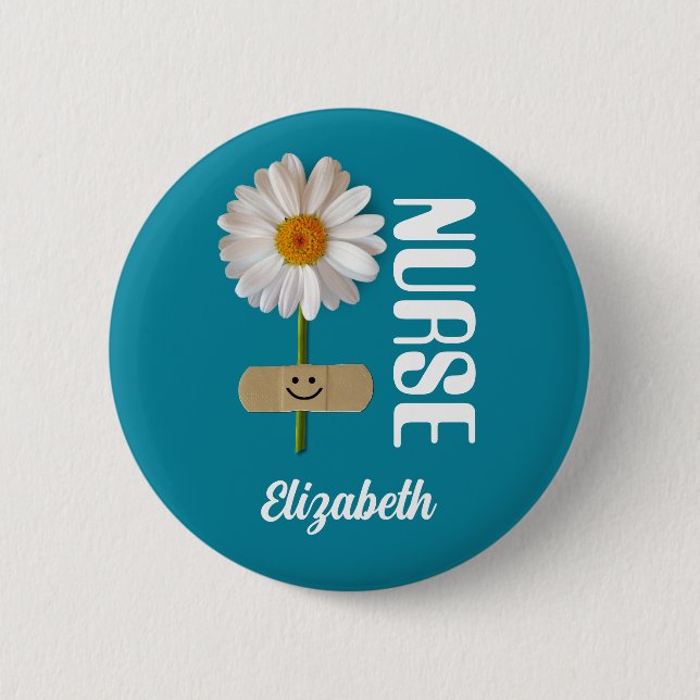 Custom Name Gift Buttons for Nurses (Front)