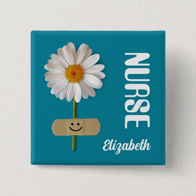 Custom Name Gift Buttons for Nurses (Front)