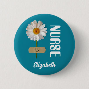 Custom Name Gift Buttons for Nurses