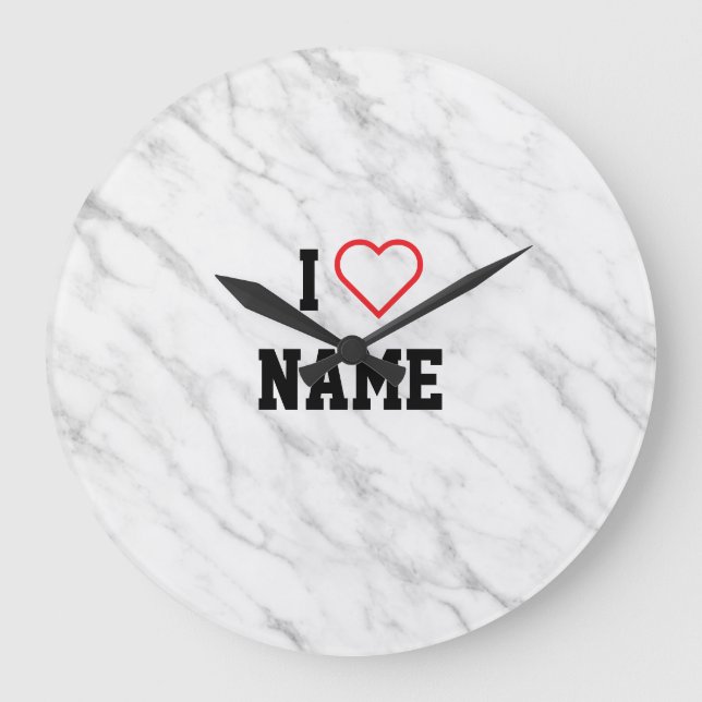 Custom Name Gift Clock    (Front)