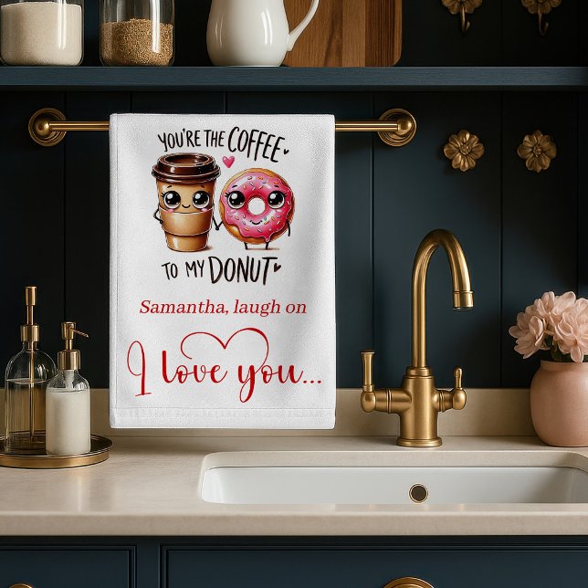 Custom Name Gift for Girlfriend Valentine Towel (Custom Name Gift for Girlfriend Valentine Towel)