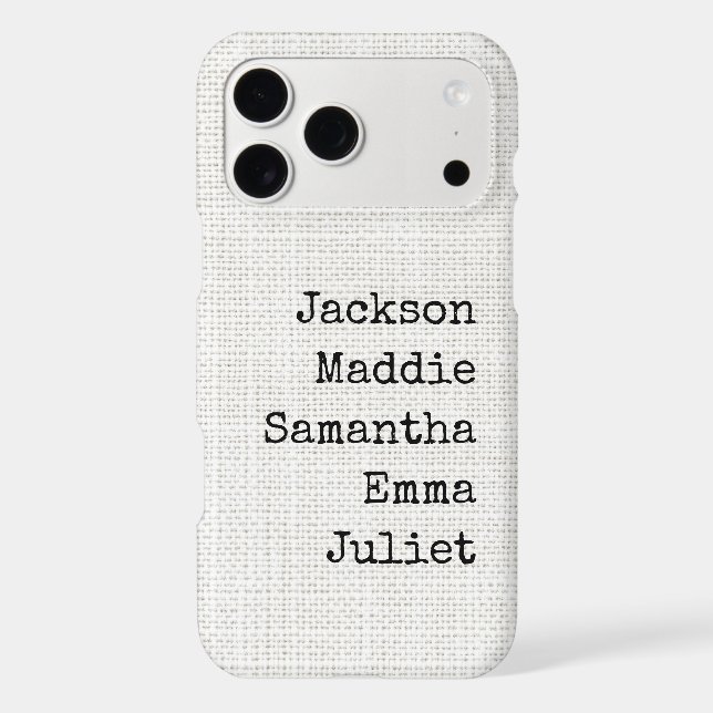 Custom Name Gift for Grandma and Mom (Back)