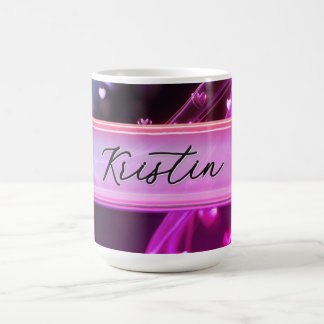 Custom Name Girl Power Glass | Personalised Coffee Mug