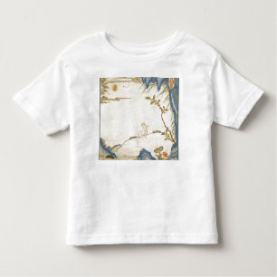 CUSTOM NAME GIRL TODDLER COTTON T-SHIRT BUNNY