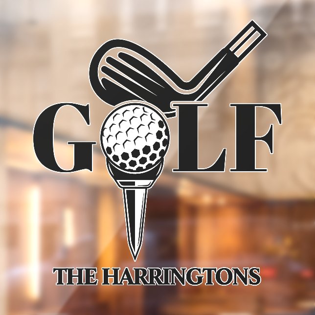 Custom Name Golf (Sheet 2)