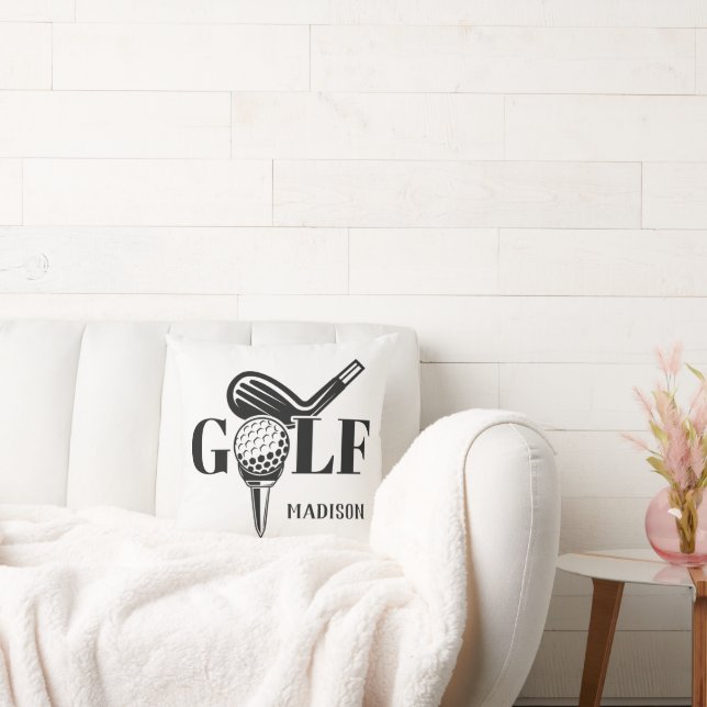Custom Name Golf Cushion (Couch)