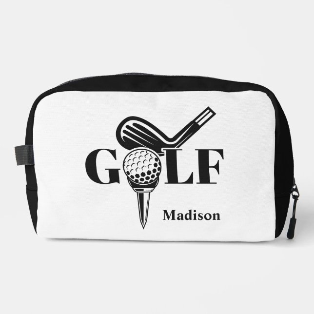 Custom Name Golf Dopp Kit (Front)