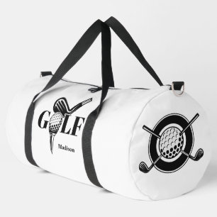 Custom Name Golf Duffle Bag