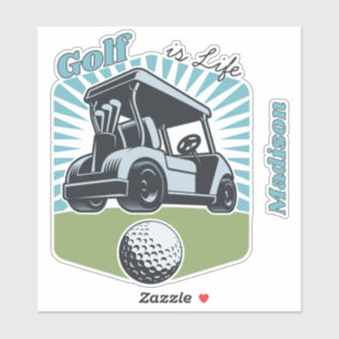 Custom Name Golf is Life