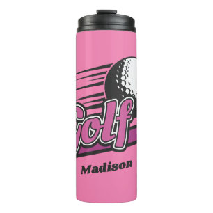 Custom Name Golf Thermal Tumbler