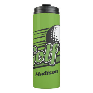 Custom Name Golf Thermal Tumbler