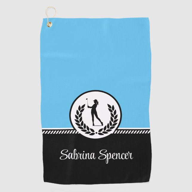 Custom Name Golf Towel (Front)