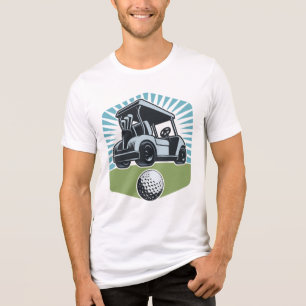 Custom Name Golf Tri-Blend Shirt