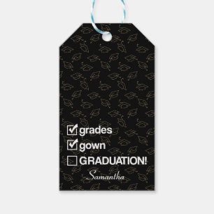 Custom Name Graduation Gift Funny Graduation Tags
