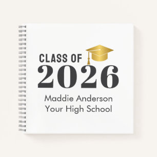 Custom Name Graduation  Notebook