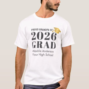 Custom Name Graduation  T-Shirt