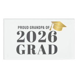 Custom Name Graduation Tag
