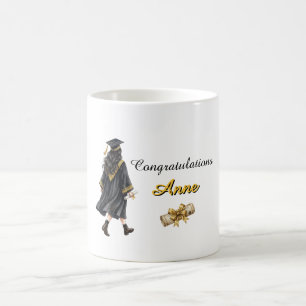 Custom Name Graduation wish mug