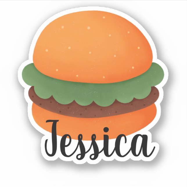 CUSTOM NAME HAMBURGER (Front)