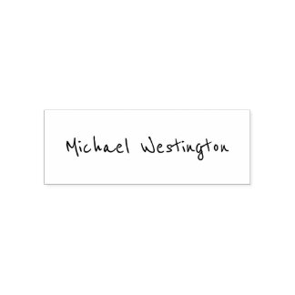 Custom Name Handwriting Signature Personalised Self-inking Stamp