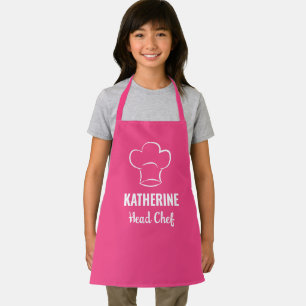 Custom Name Head Chef Sous Chef Kitchen Cooking Apron