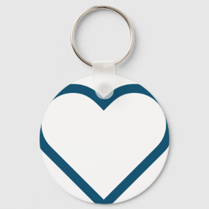 Custom Name Heart Key Ring
