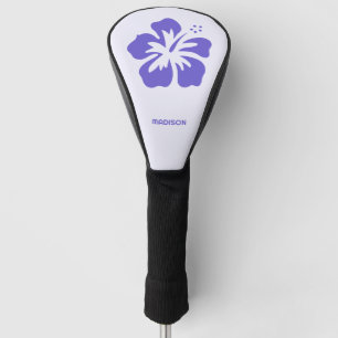 Custom Name Hibiscus Golf Head Cover