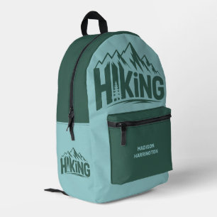 Custom Name Hiking Printed Backpack