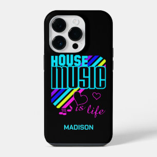 Custom Name House Music phone cases