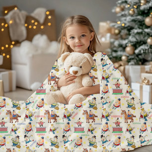 Custom Name Humpty Dumpty Nursery Rhyme Fleece Blanket